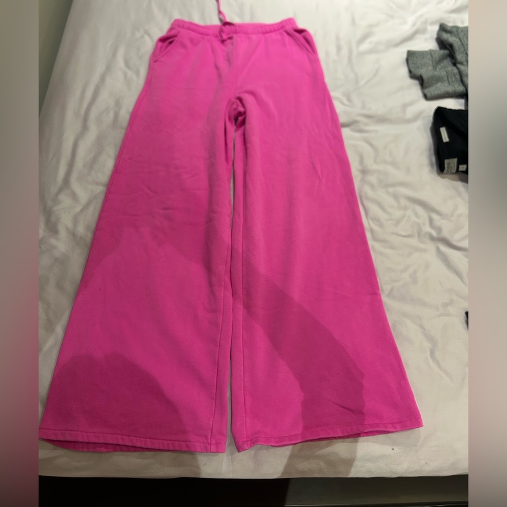 GAP Hot Pink Fleece Pants